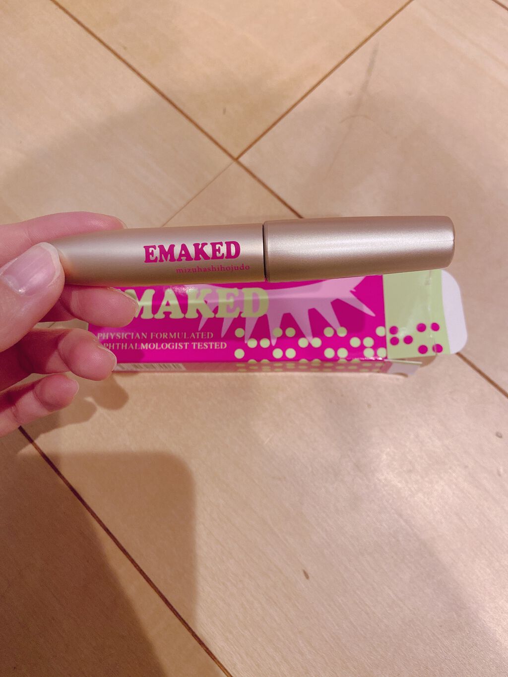 EMAKED(エマーキット)/水橋保寿堂製薬/まつげ美容液を使ったクチコミ(1枚目)