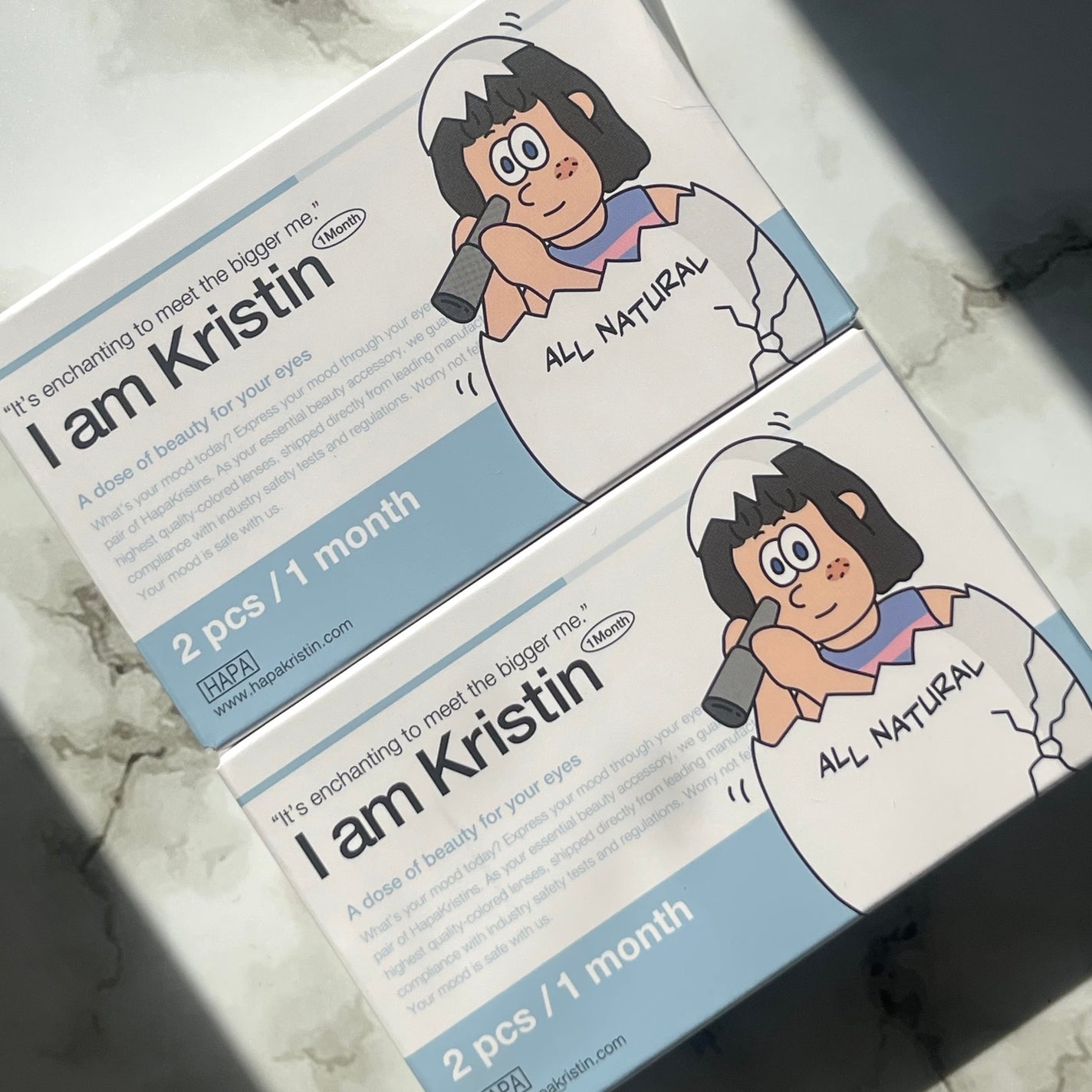 I am Kristin/Hapa kristin/1ヶ月(1MONTH)カラコンを使ったクチコミ(6枚目)