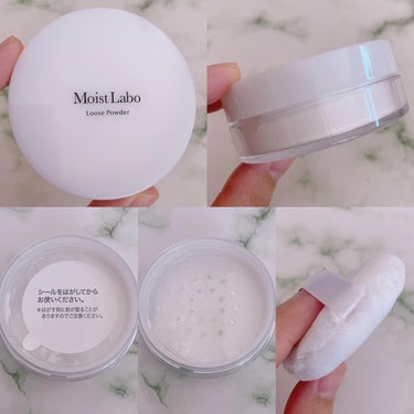 Moist Labo モイストラボ ルースパウダーのクチコミ「\超さらさらルースパウダー💚/

モイストラボ
ルースパウダー〈テカリ防止タイプ〉
SPF36.....」（2枚目）