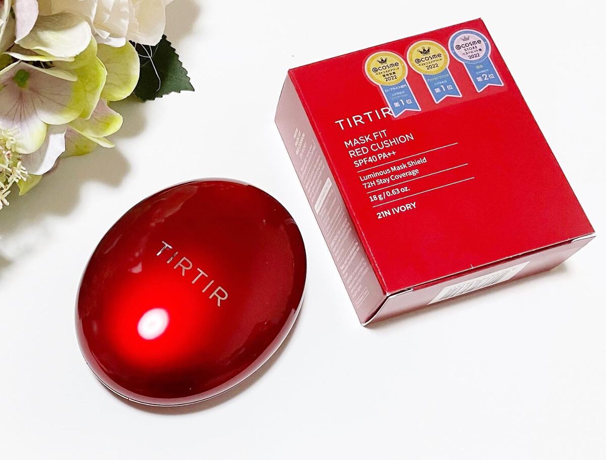 マスク フィット レッド クッション/TIRTIR(ティルティル)/クッションファンデーションを使ったクチコミ(1枚目)