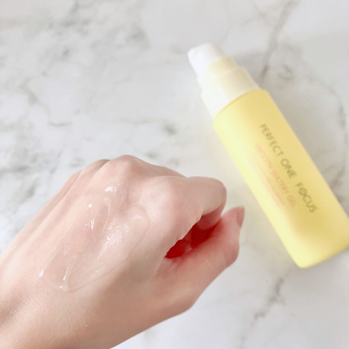 パーフェクトワンフォーカス スムースウォータリージェル/PERFECT ONE FOCUS/オールインワン化粧品を使ったクチコミ(3枚目)