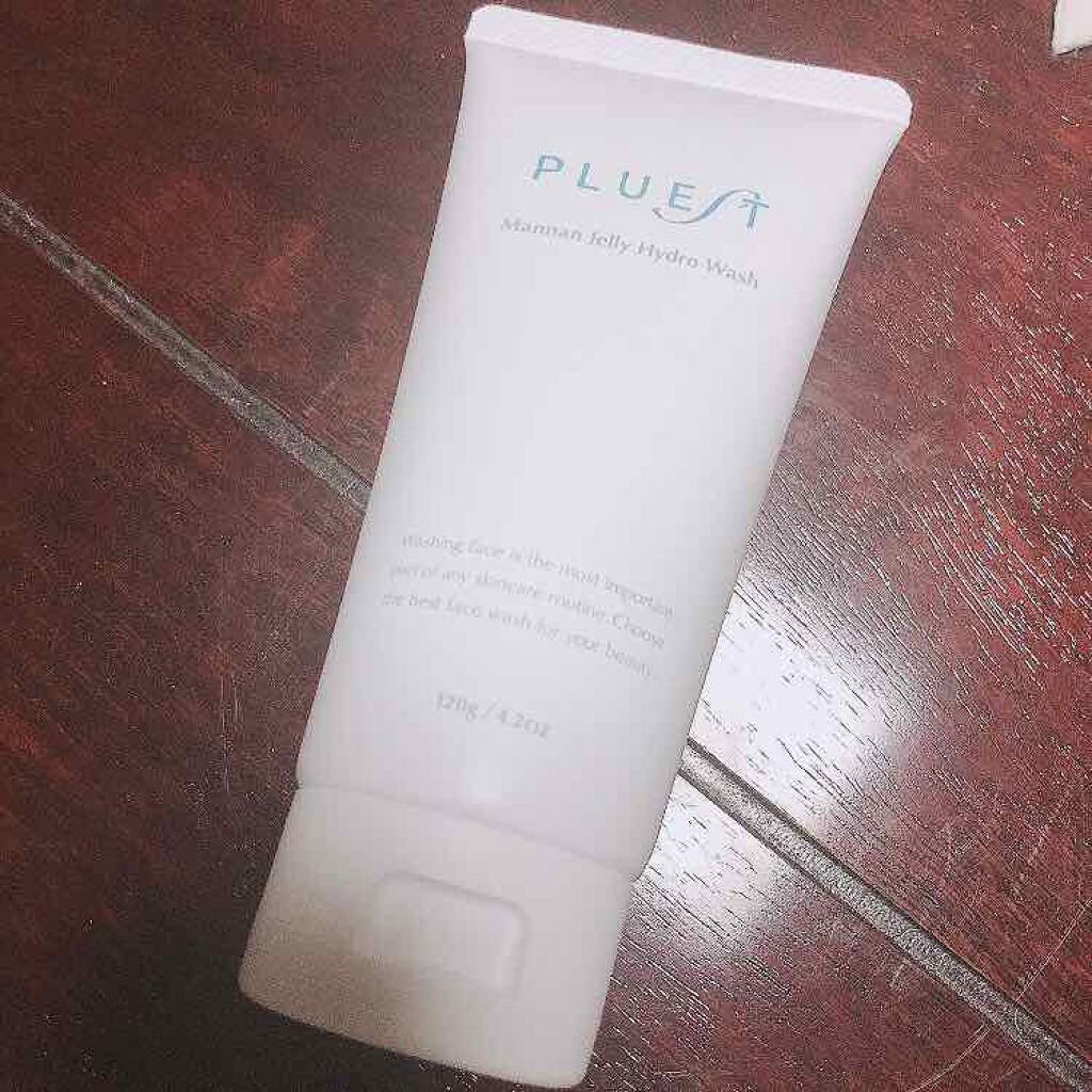 マンナンジェリーハイドロウォッシュ/PLUEST/洗顔料を使ったクチコミ（1枚目）
