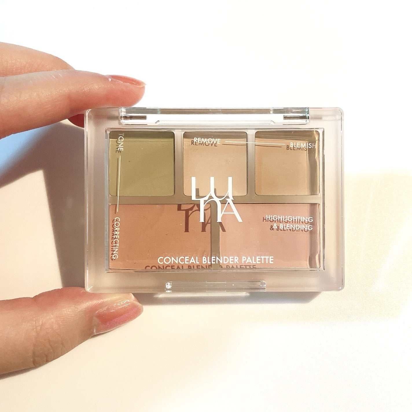 コンシールブレンダーパレット/LUNA/パレットコンシーラーを使ったクチコミ(2枚目)