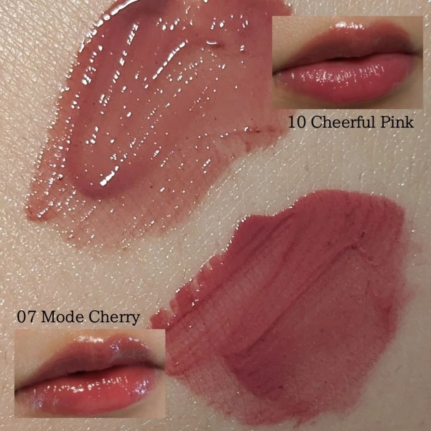 デューイフィルムティント 10 チアフルピンク/CipiCipi/リップティントを使ったクチコミ（3枚目）