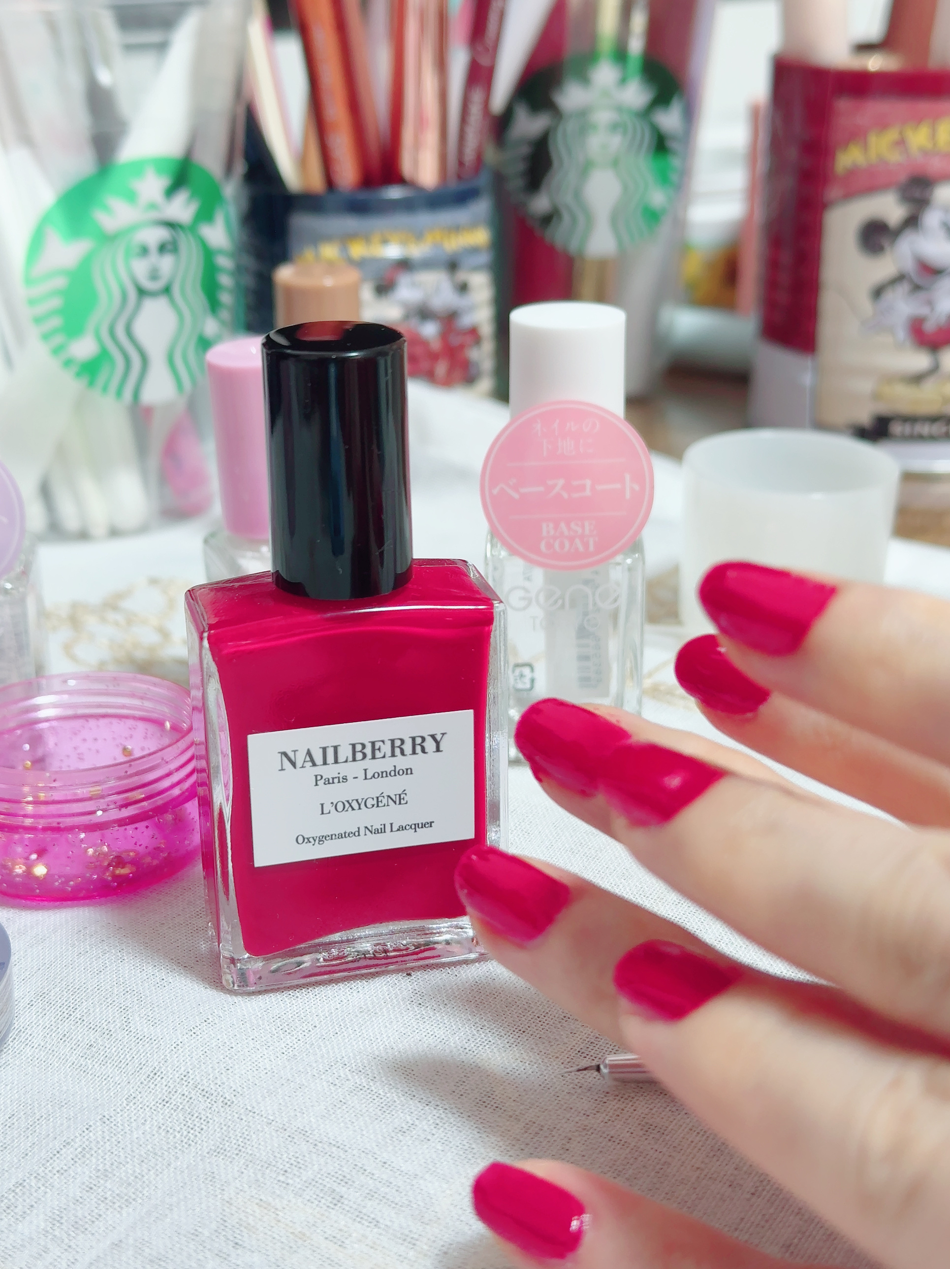 LʼOXYGÉNÉ/NAILBERRY/マニキュアを使ったクチコミ（3枚目）