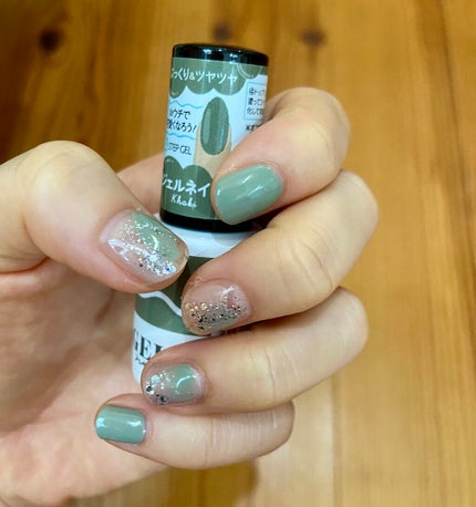 BRG ジェルネイル/DAISO/ジェルネイルを使ったクチコミ(1枚目)