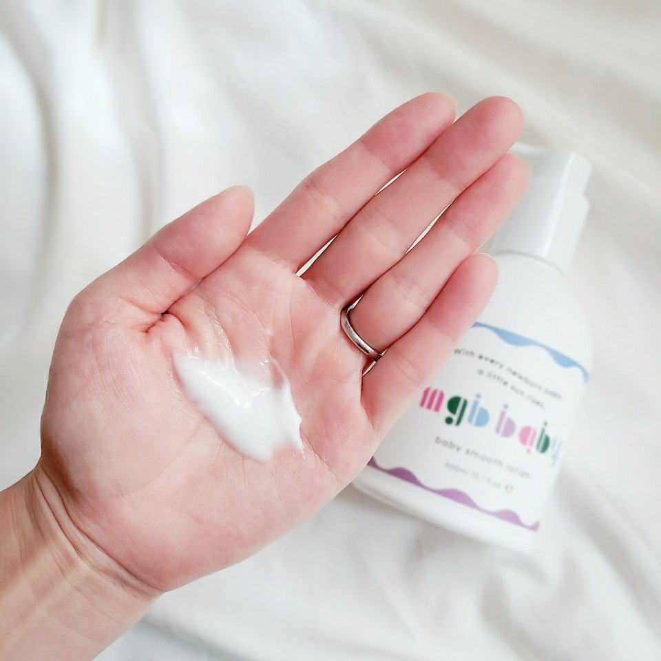 ベビースムースローション/mgb baby/ボディローションを使ったクチコミ（2枚目）
