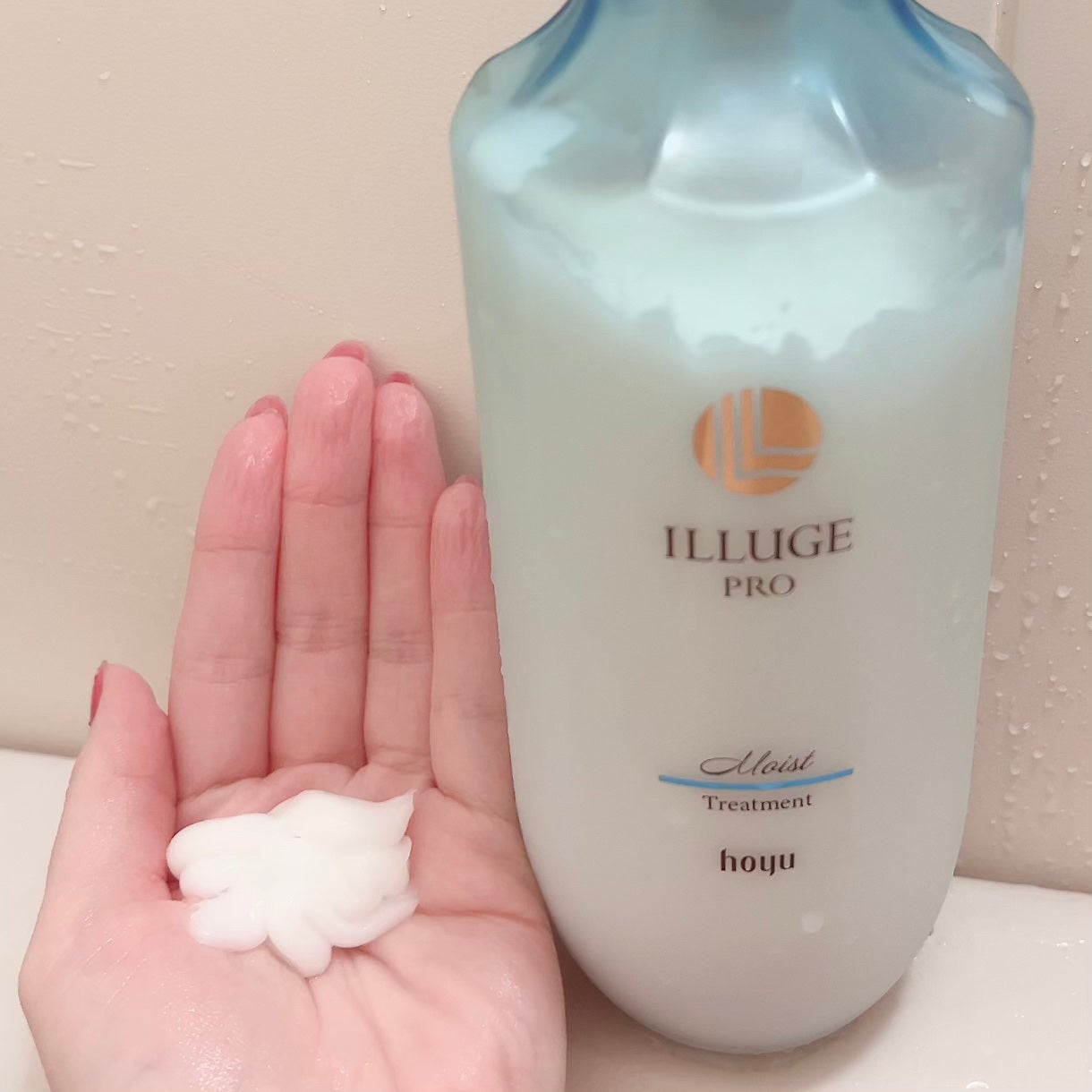 モイスト シャンプー/トリートメント/ILLUGE PRO/市販シャンプーを使ったクチコミ(5枚目)