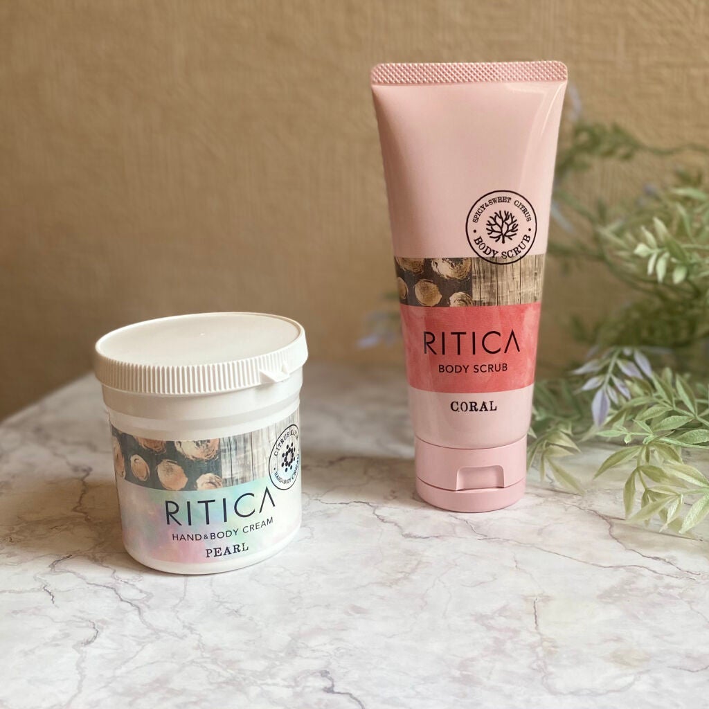 RITICA ハンド&ボディクリーム パール/ロゼット/ボディクリームを使ったクチコミ(1枚目)