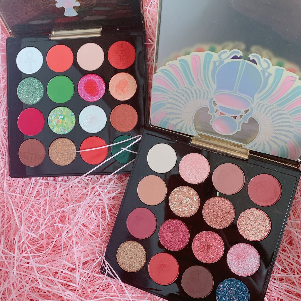 大英博物館 エジプトシリーズ アイシャドウパレット/ZEESEA/アイシャドウパレットを使ったクチコミ(2枚目)