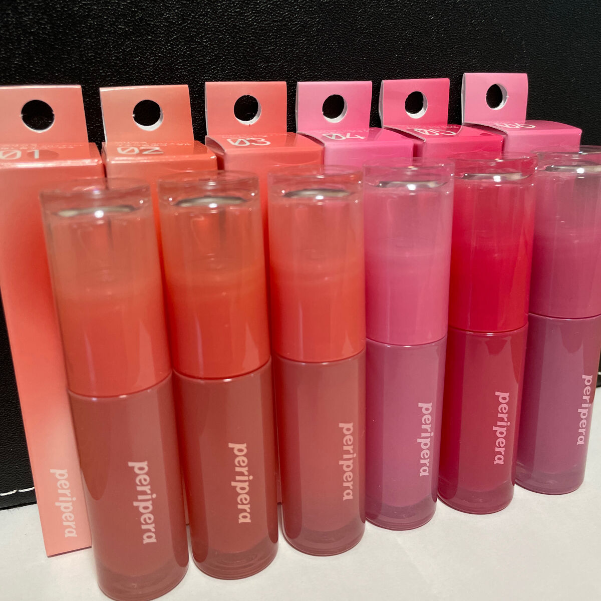 ペリペラ インク ムード グロイ ティント/PERIPERA/リップティントを使ったクチコミ（1枚目）