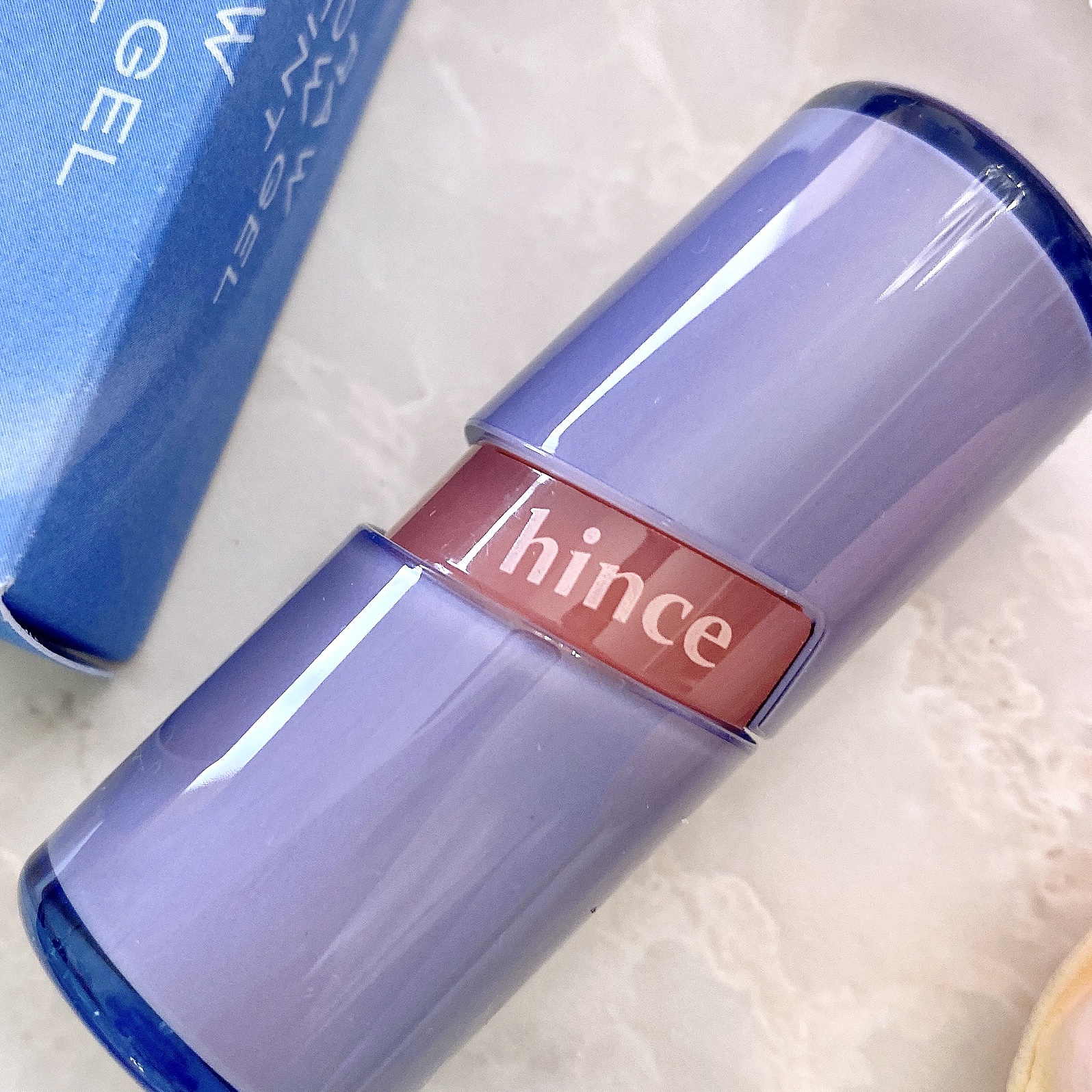 ロウグロウジェルティント/hince/リップティントを使ったクチコミ（2枚目）