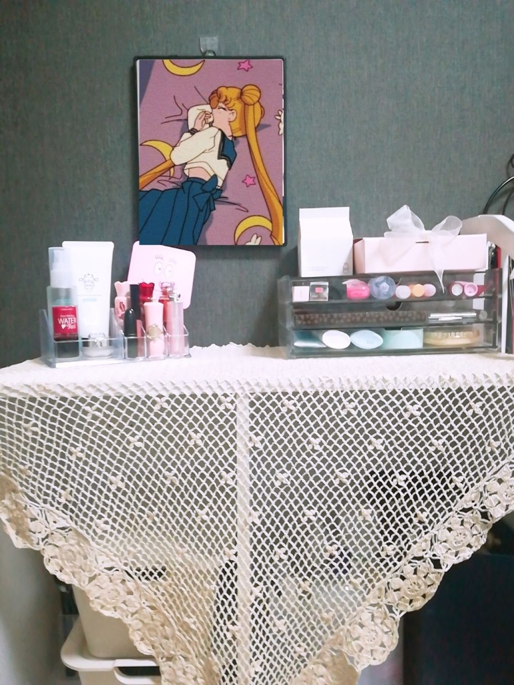 s a k u on LIPS 「どうも!sakuです!!今回はMakeuptableを紹介して..」(2枚目)