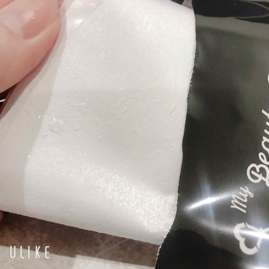 黒真珠マスク/我的美麗日記/シートマスク・パックを使ったクチコミ（2枚目）