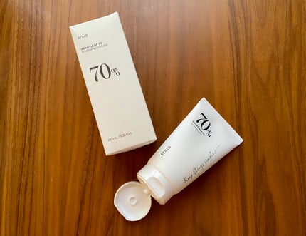 RI.cosのクチコミ「〈Anua〉
·ドクダミ70%スージングクリーム(100ml)
Anuaのドクダミ77%.....」(1枚目)