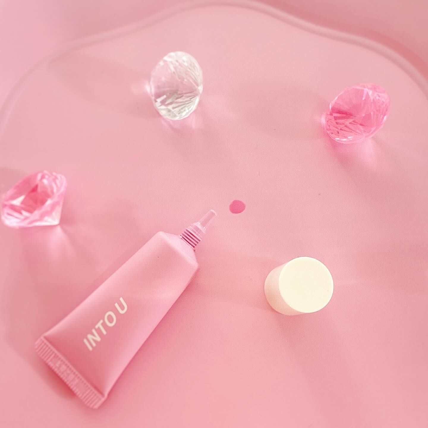 エアリーブラッシュ A02 ブルーベリーマシュマロ/INTO U/ジェル・クリームチークを使ったクチコミ（2枚目）