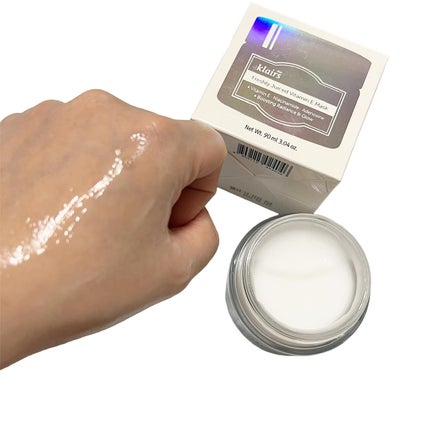 フレッシュリージュースドビタミンEマスク(90g)/Klairs/フェイスクリームを使ったクチコミ(4枚目)