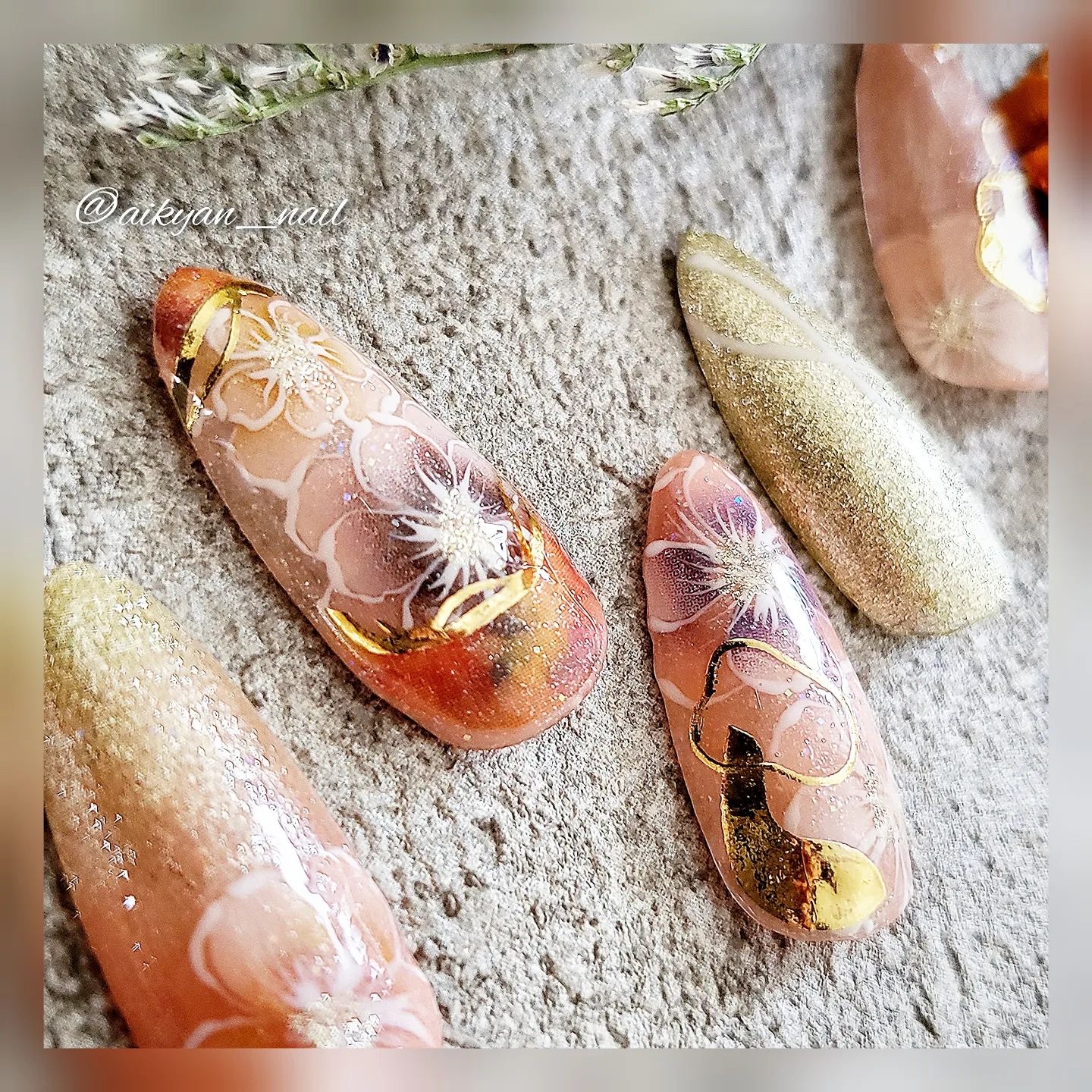 mika nail/キャンドゥ/ネイルシールを使ったクチコミ（3枚目）