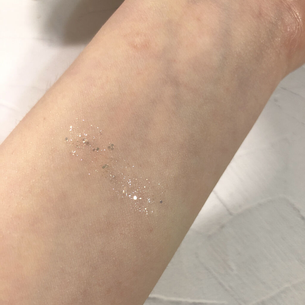 ゲットルーズグリッタージェル N°6サンセットラバー/unleashia/グリッターを使ったクチコミ（3枚目）