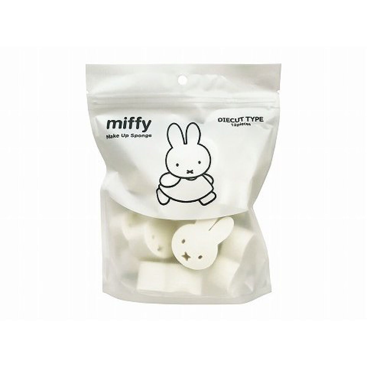 miffy ダイカットパフ ミッフィー メイクアップシリーズ