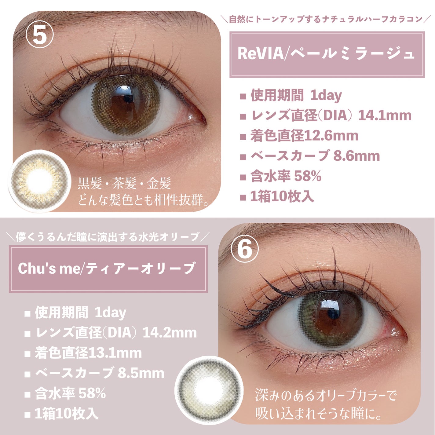 candymagic1day(キャンディーマジックワンデー)/candy magic/ワンデー(1DAY)カラコンを使ったクチコミ(4枚目)