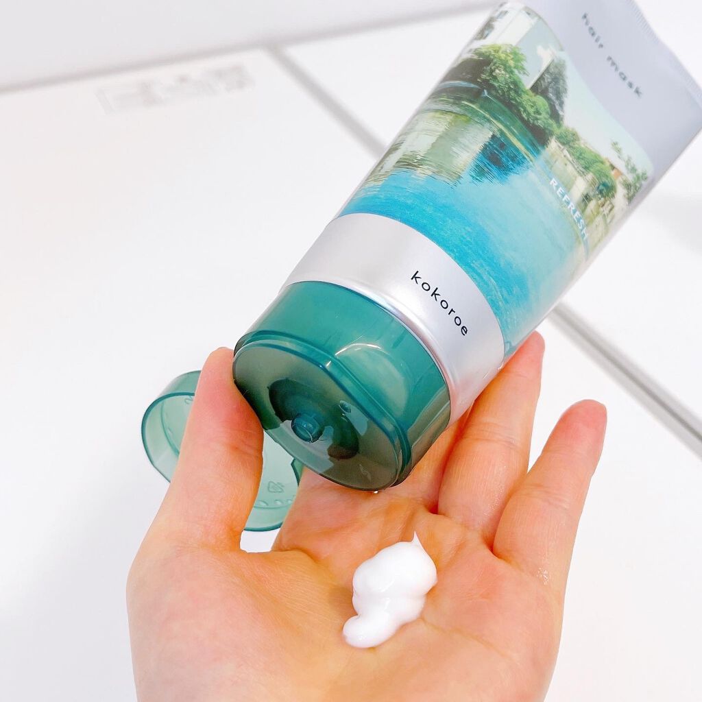 髪がうるおう精油ヘアマスク しっとり /kokoroe/ヘアマスク・ヘアパックを使ったクチコミ（3枚目）