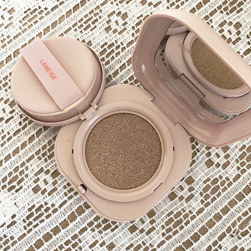 ネオクッション グロウ/LANEIGE/クッションファンデーションを使ったクチコミ(2枚目)