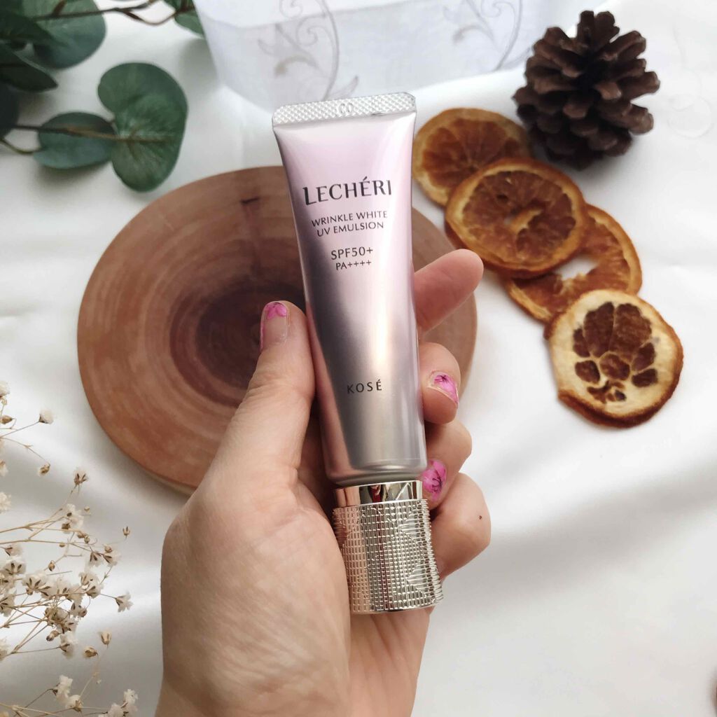 リンクルホワイト UVエマルジョン/ルシェリ/乳液を使ったクチコミ（3枚目）