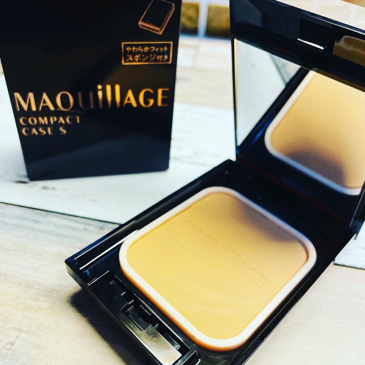 ドラマティックパウダリー EX/マキアージュ/パウダーファンデーションを使ったクチコミ（1枚目）