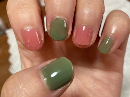 ACネイルエナメル/セリア/マニキュアを使ったクチコミ(4枚目)