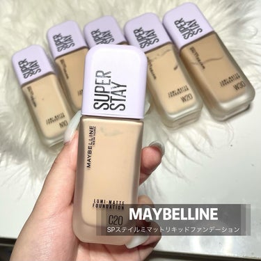 SPステイ ルミマット リキッド ファンデーション/MAYBELLINE NEW YORK/リキッドファンデーションを使ったクチコミ（2枚目）