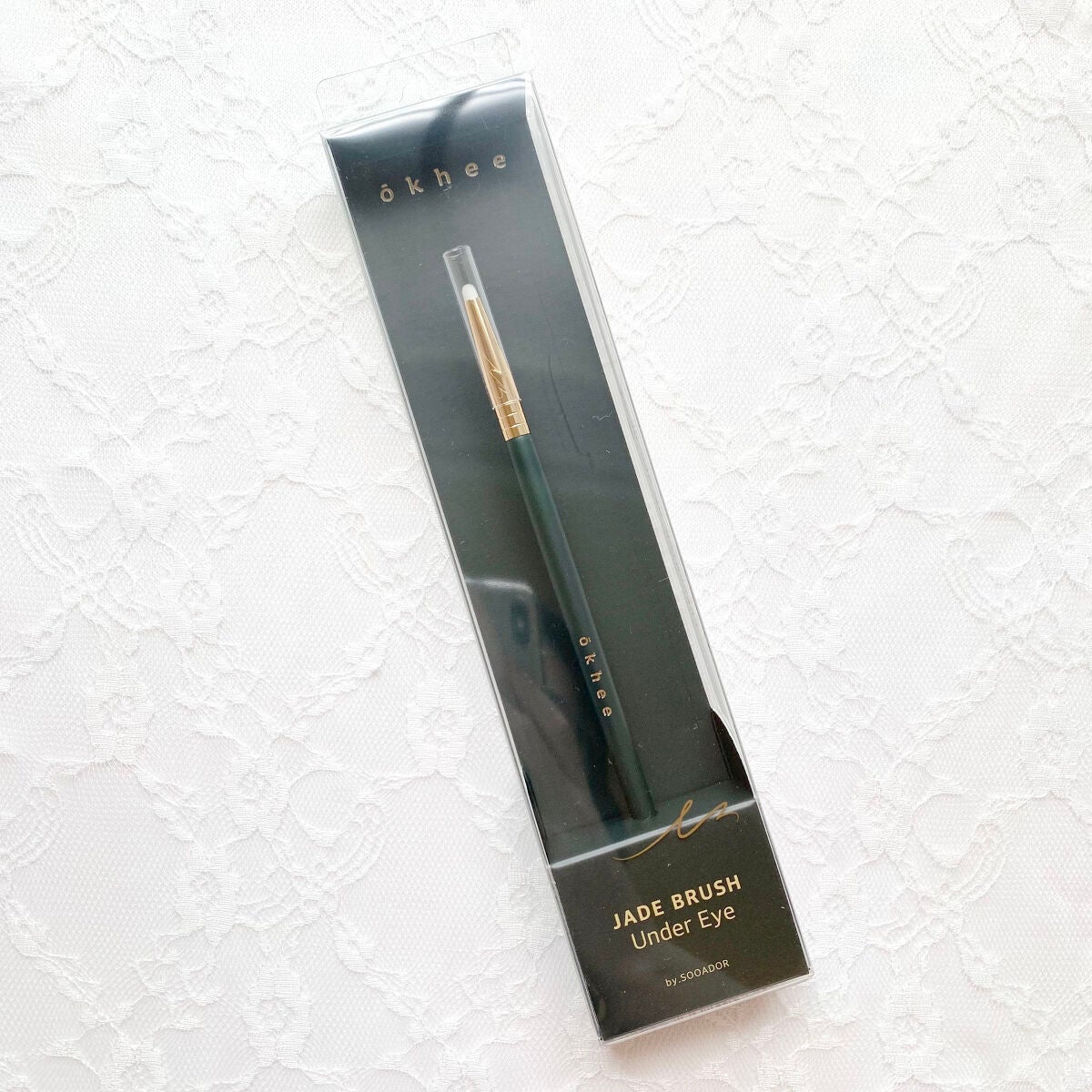 okhee Under Eye Brush(NUN08)/SOOA DOR/メイクブラシを使ったクチコミ(2枚目)