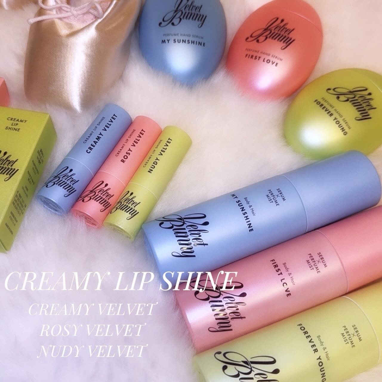 クリーミーリップシャイン/Velvet Bunny/リップクリームを使ったクチコミ（2枚目）