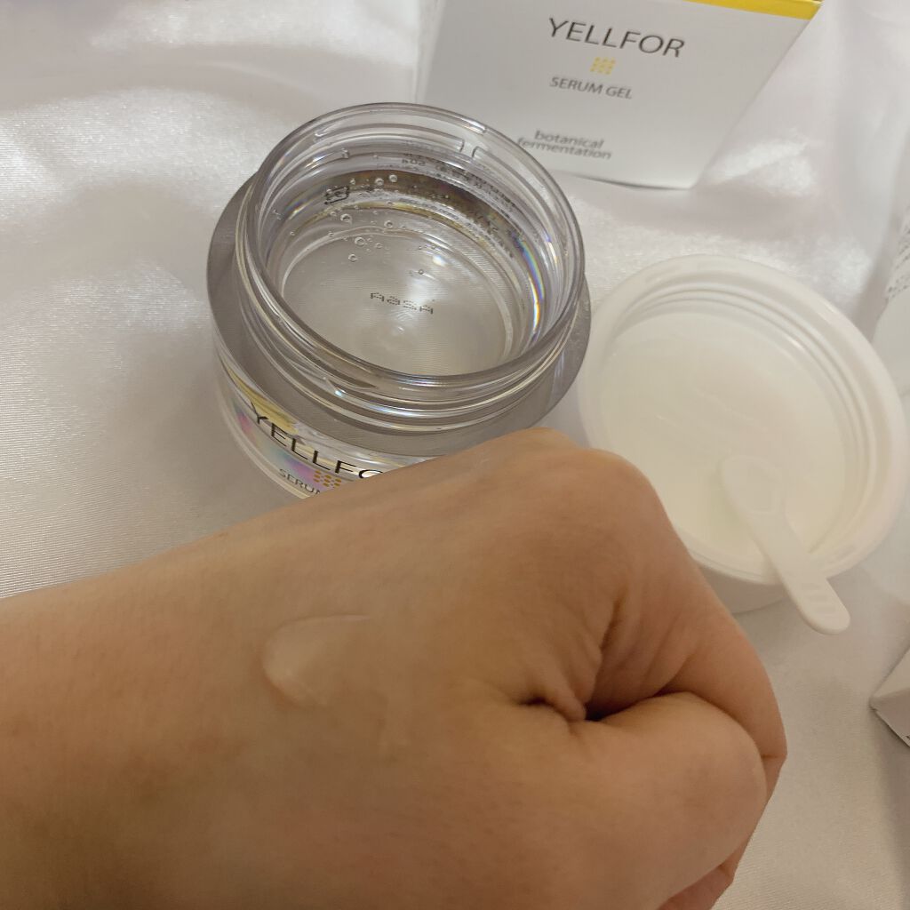 セラムジェル/YELLFOR/美容液を使ったクチコミ（2枚目）