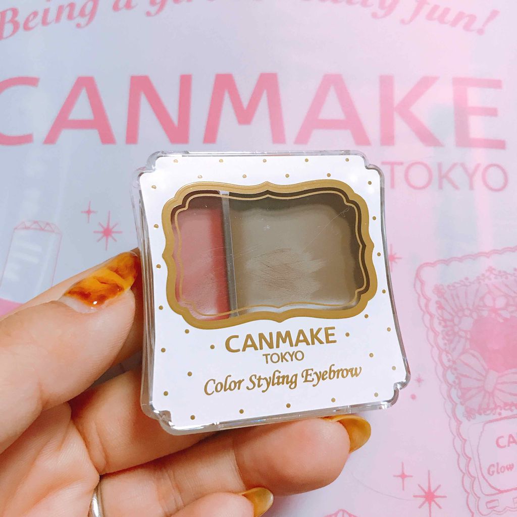 カラースタイリングアイブロウ/キャンメイク/パウダーアイブロウを使ったクチコミ（1枚目）