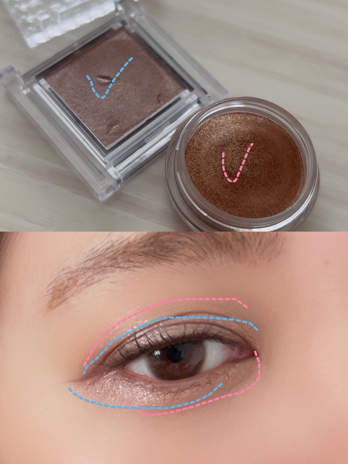 シングルカラーアイシャドウ/CEZANNE/単色アイシャドウを使ったクチコミ(4枚目)