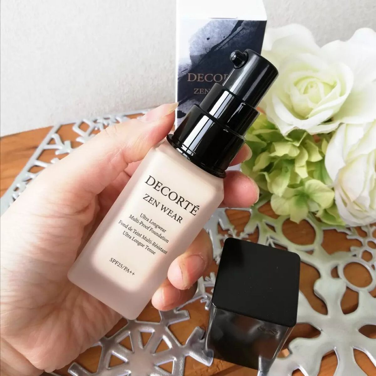 ゼン ウェア フルイド/DECORTÉ/リキッドファンデーションを使ったクチコミ(3枚目)