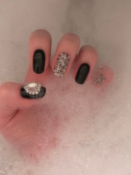 セミキュアジェルネイル(ハンド)/ohora/ネイルシールを使ったクチコミ(1枚目)