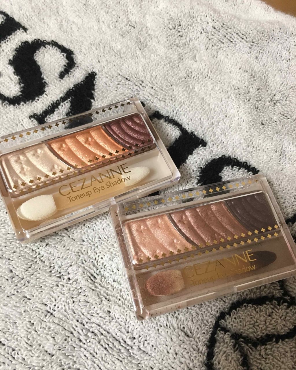 トーンアップアイシャドウ/CEZANNE/アイシャドウパレットを使ったクチコミ(1枚目)