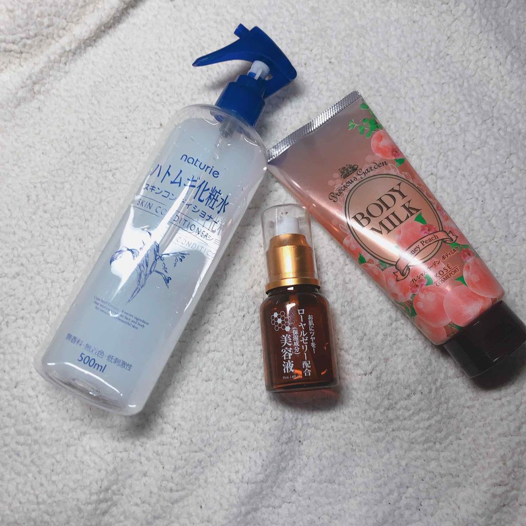 ハトムギ化粧水(ナチュリエ スキンコンディショナー R )/ナチュリエ/化粧水を使ったクチコミ（2枚目）