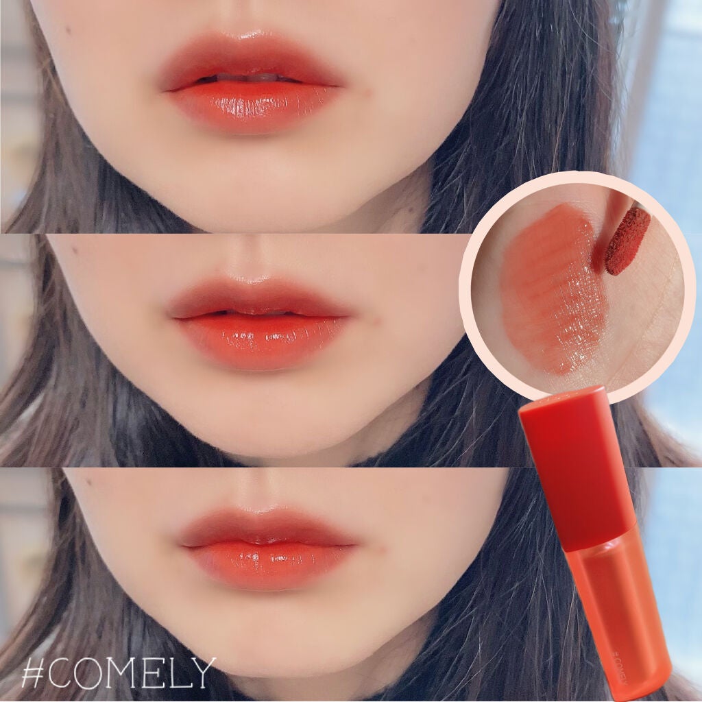 ホリカホリカ ハートクラッシュグローティントエアー/HOLIKA HOLIKA/リップティントを使ったクチコミ(4枚目)