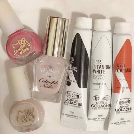 カラフルネイルズ/キャンメイク/マニキュアを使ったクチコミ(4枚目)