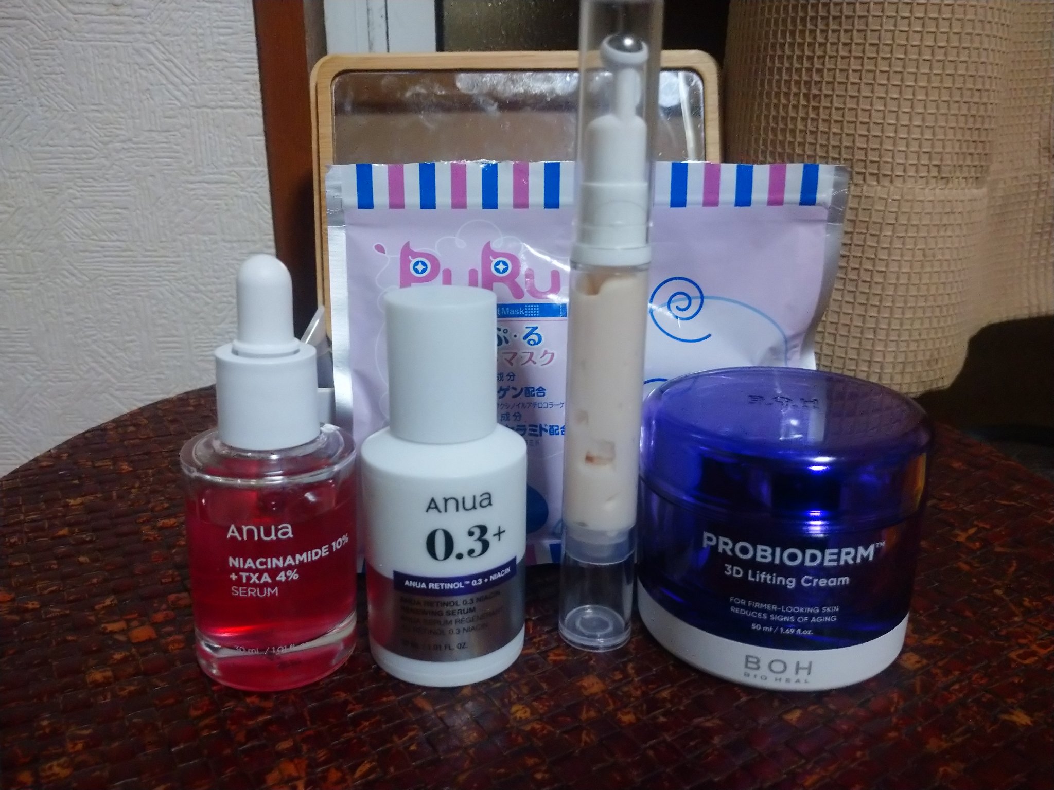 レチノール0.3 ナイアシンリニューイングセラム/Anua/美容液を使ったクチコミ（2枚目）