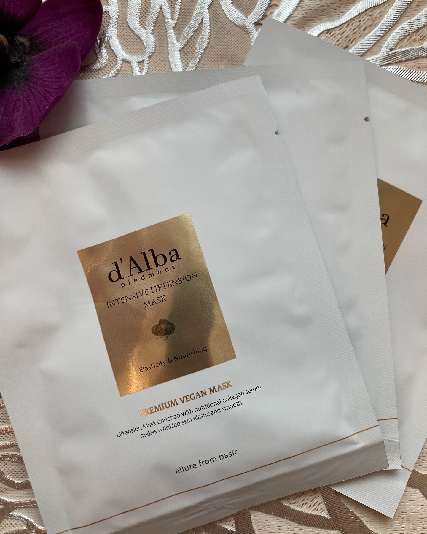 ホワイトトリュフナリシングトリートメントマスク/ダルバ/シートマスク・パックを使ったクチコミ（1枚目）