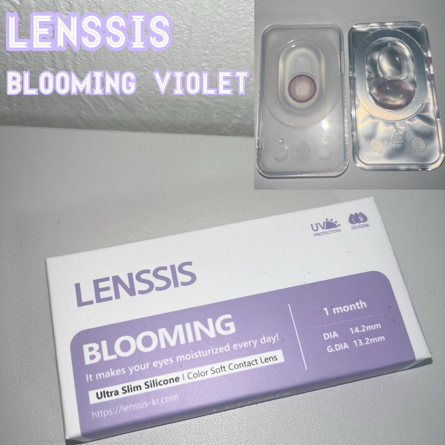 ブルーミンシリーズ/LENSSIS/1ヶ月(1MONTH)カラコンを使ったクチコミ(2枚目)