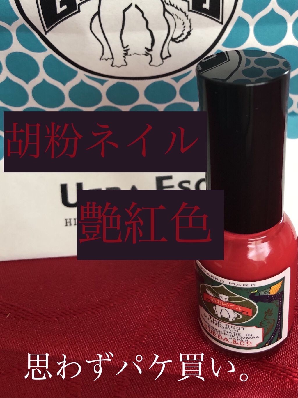 胡粉ネイル 和色シリーズ/上羽絵惣/マニキュアを使ったクチコミ（1枚目）