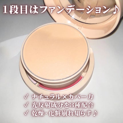 パウダリーファンデーション オーセンティックウーマン ダズリング スキン/ブリリアージュ/パウダーファンデーションを使ったクチコミ(3枚目)