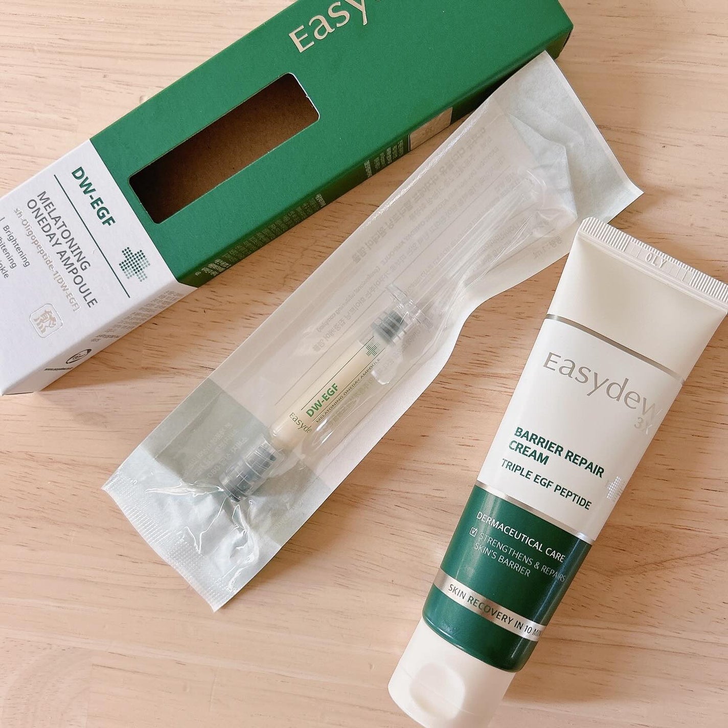 DW-EGFワンデイズアンプル/Easydew/美容液を使ったクチコミ(1枚目)