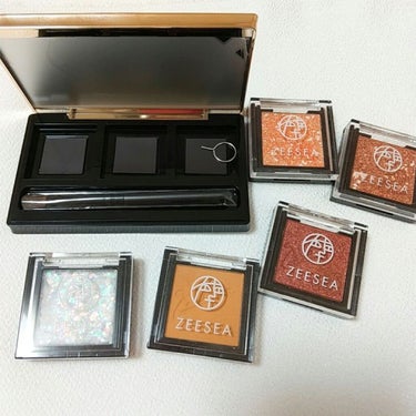 ZEESEA ×PICASSO COLOR EYE SHADOW 単色/ZEESEA/パウダーアイシャドウを使ったクチコミ（2枚目）