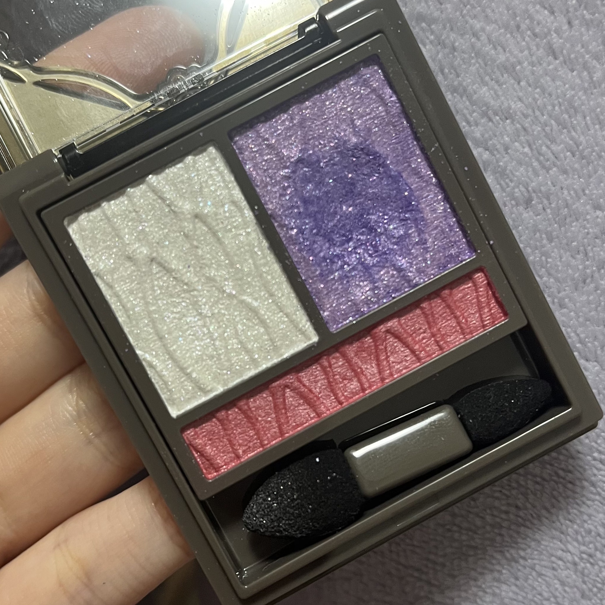 プリズムヴィーナス アイズ PU-4 オーロラパープル系/Visée/アイシャドウパレットを使ったクチコミ（2枚目）